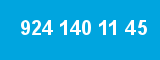924 140 11 45